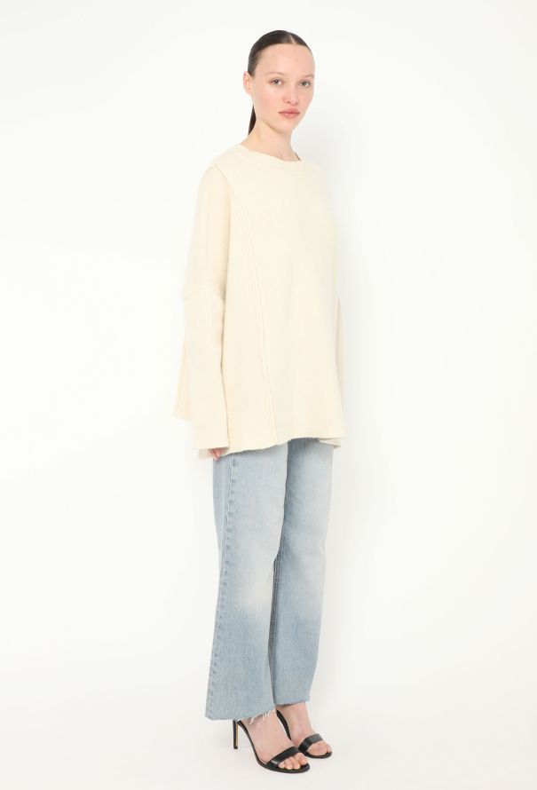 The Row 2023 Oversized Cashmere Sweater - 3