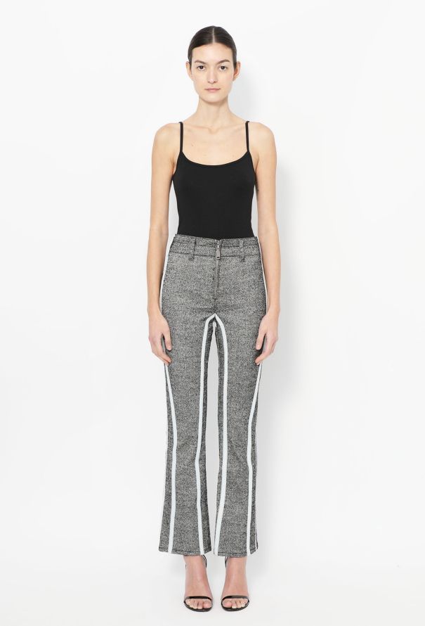 Louis Vuitton F/W 2021 Denim Trim Racer Pants - 1