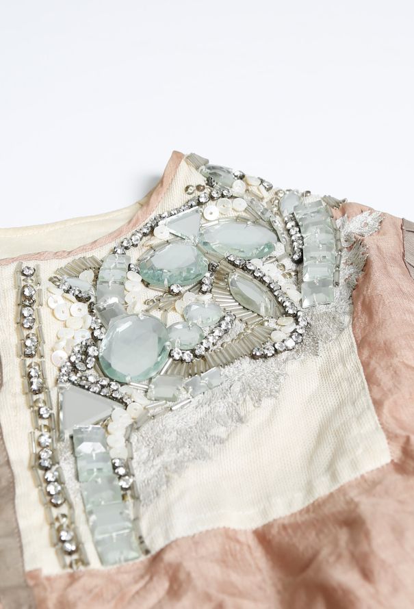 Dries Van Noten Stone Embroidered Bolero - 6