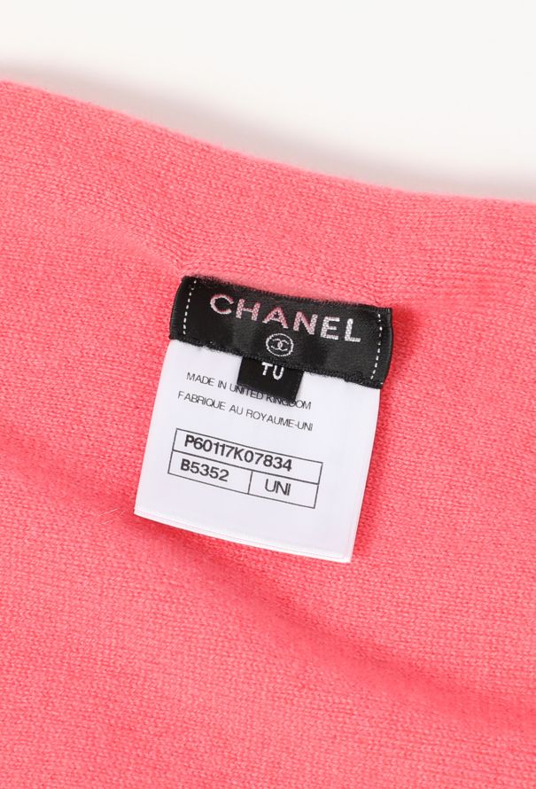 Chanel 2019 Two-Tone Cashmere Scarf - 5