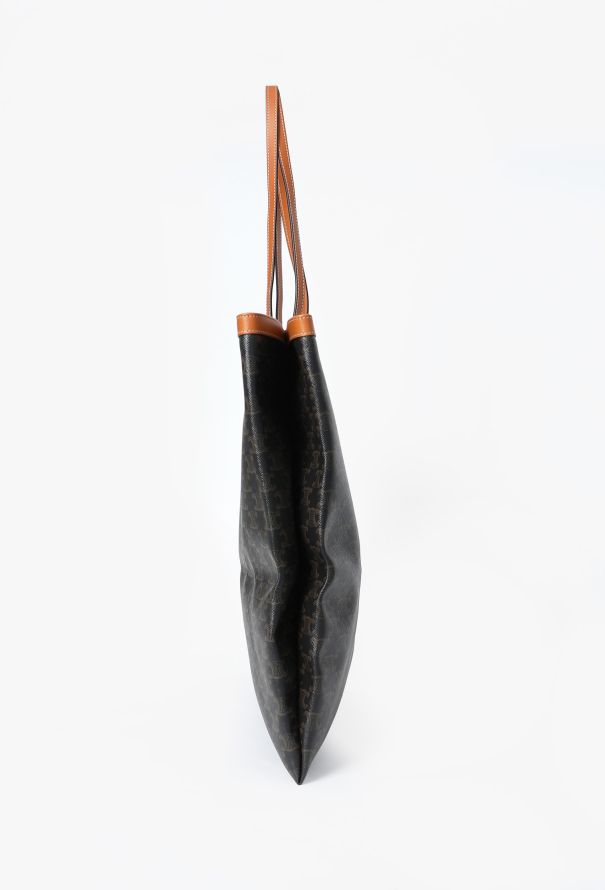 Céline Triomphe Large Flat Shopper Bag - 3