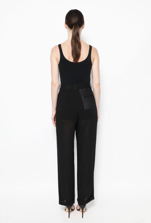 Céline 2013 Semi-Sheer Trousers - 4