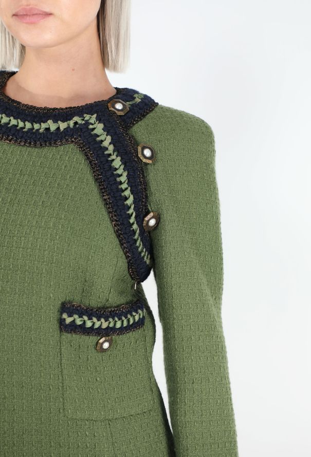 Chanel Pre-Fall 2010 Paris-Shanghai Tweed Braided Ensemble - 7