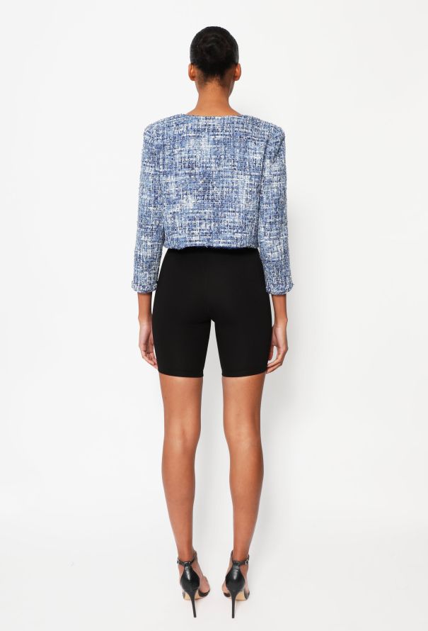 Oscar De La Renta Pre-Fall 2013 Tweed Cropped Jacket - 5
