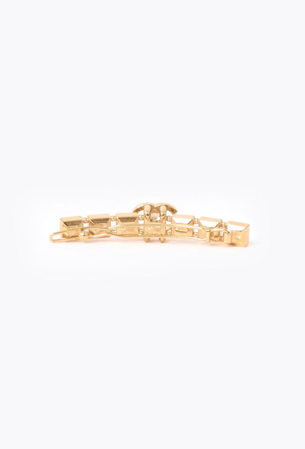 Chanel 2021 Strass 'CC' Hair Clip - 3