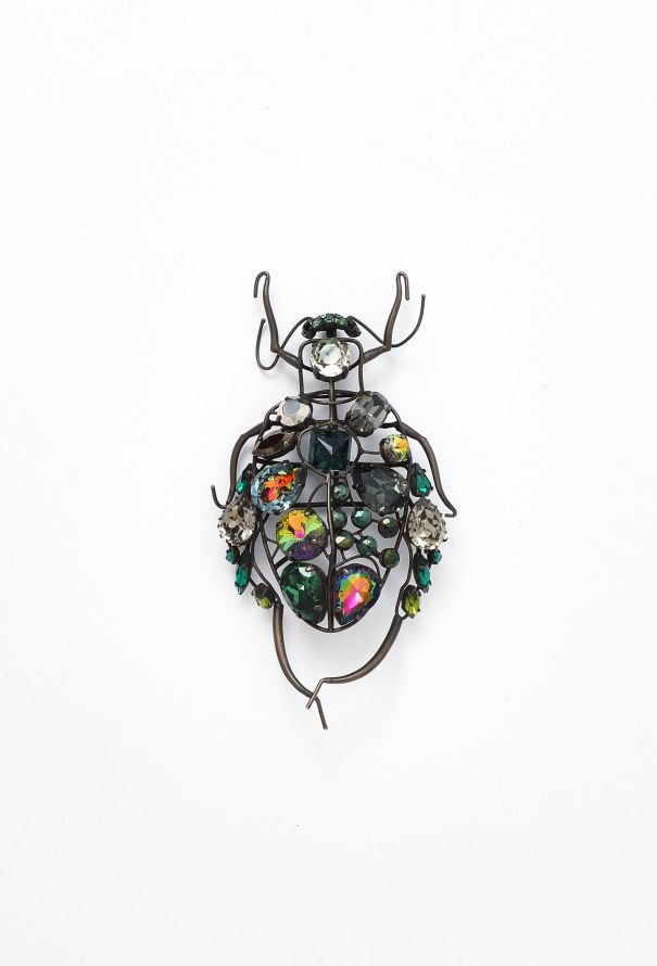 Vintage Fine Jewelry Embellished Dragonfly Brooch - 7
