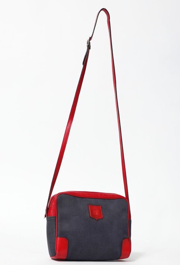 Céline '70s Canvas Triomphe Crossbody Bag - 3