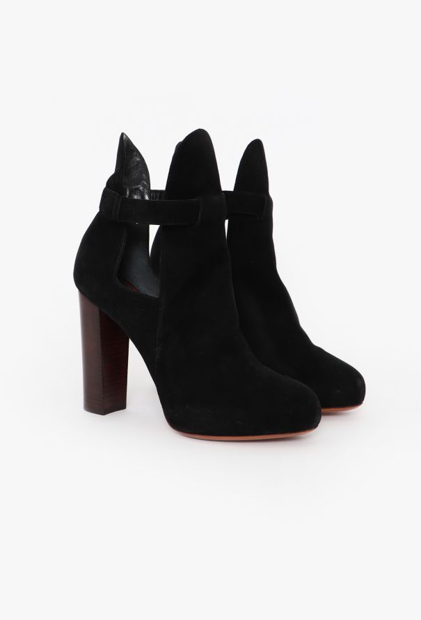 Céline F/W 2010 Suede Ankle Boots - 3