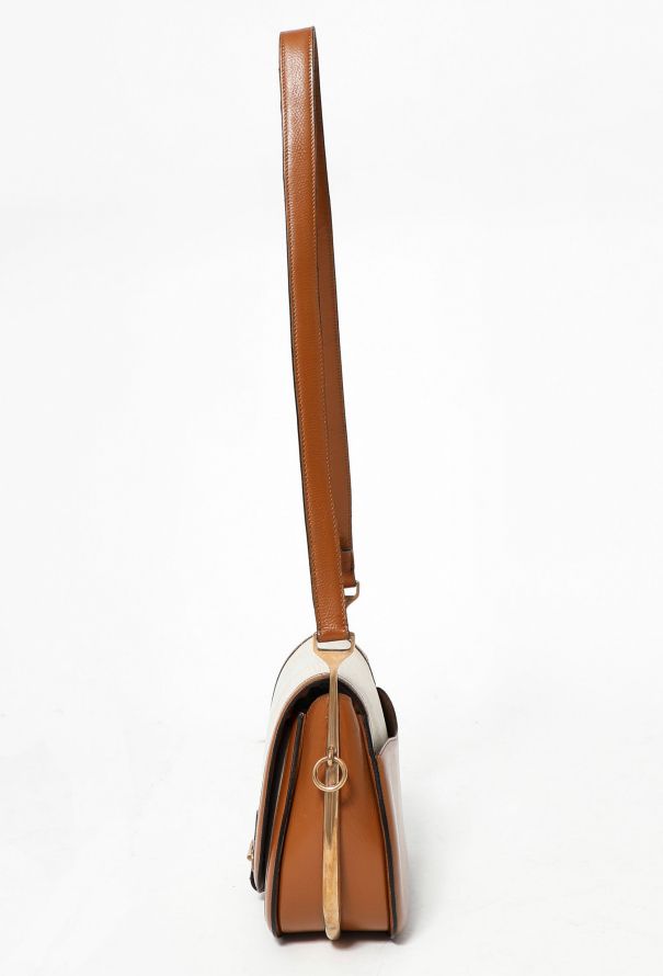 Hermès Rare Gold Smooth Grain Calfskin Passe-Guide Bag - 5