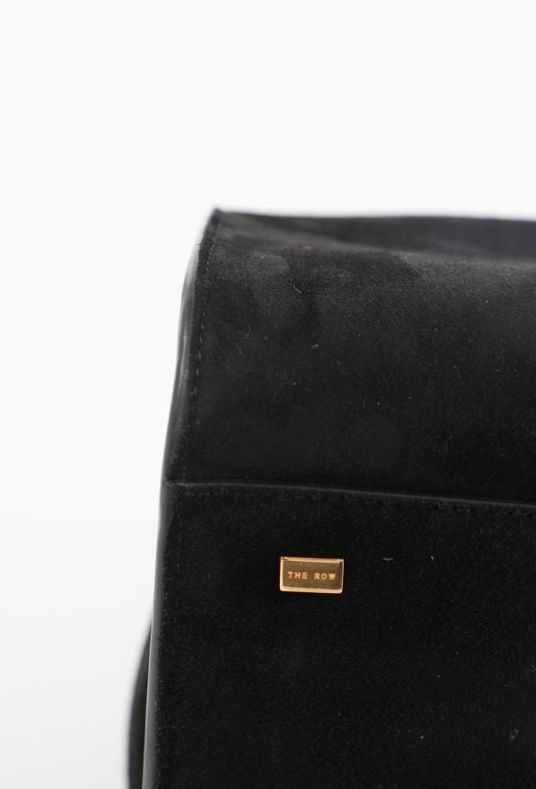 The Row Black Suede Margaux 17 - 7