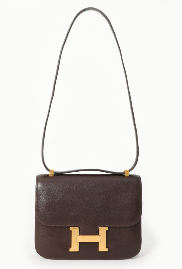 Hermès Brown Calfskin Constance 24 - 3