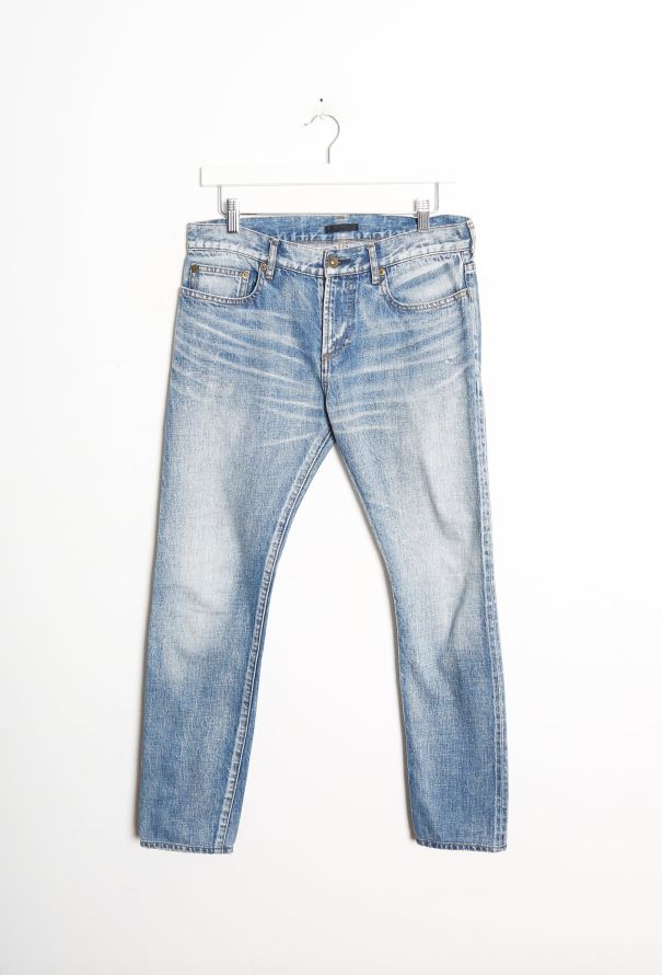 Prada Tapered Stone-Washed Jeans - 8