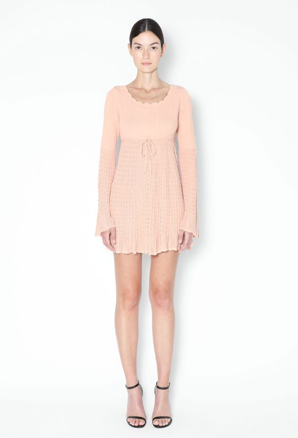 Alaïa Early '90s Scalloped Knit Dress - 3