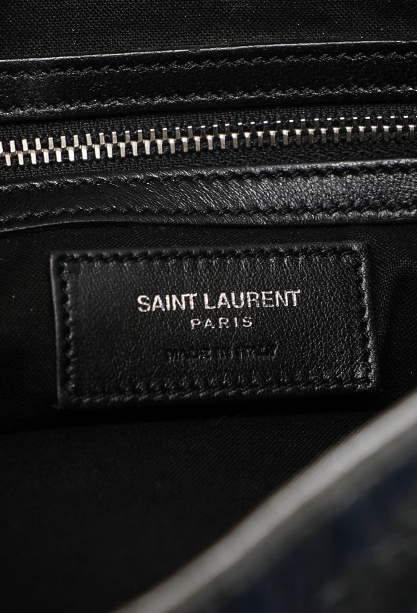 Saint Laurent Metallic Silver Venice Backpack - 16