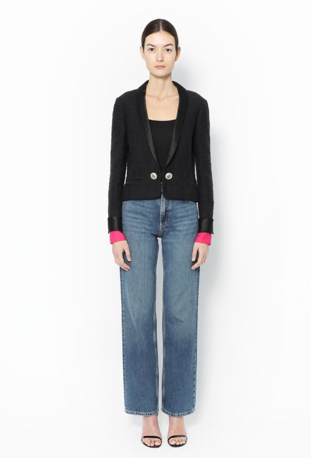 Chanel Pre-Fall 2012 Paris-Bombay Tweed Smoking Jacket - 4