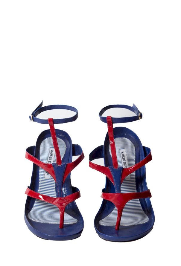 Manolo Blahnik Two-toned Sandals - 10