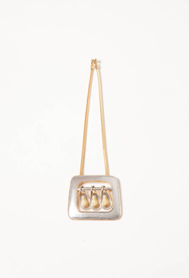 Pierre Cardin Geometric Necklace - 2