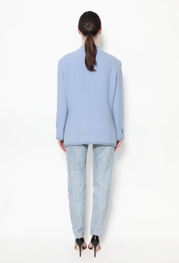 Chanel '90s Braided Trim Pocketed Jacket - 5