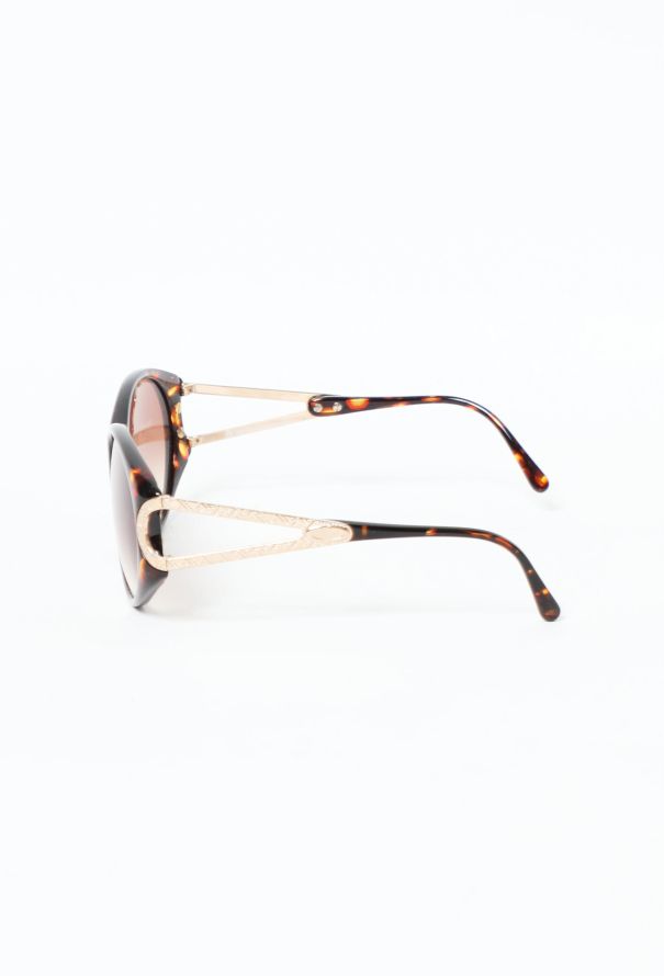 Christian Dior 90s Tortoiseshell Oval Sunglasses - 4