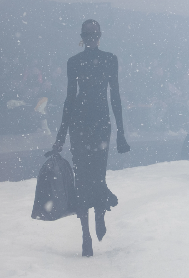 Balenciaga F/W 2022 Turtleneck Bodycon Gown - 2