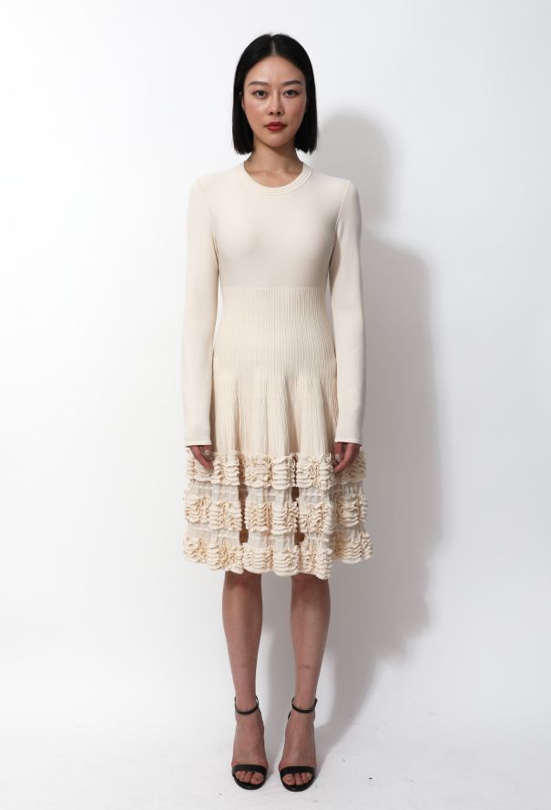 Alaïa Ruffled Skater Dress - 1