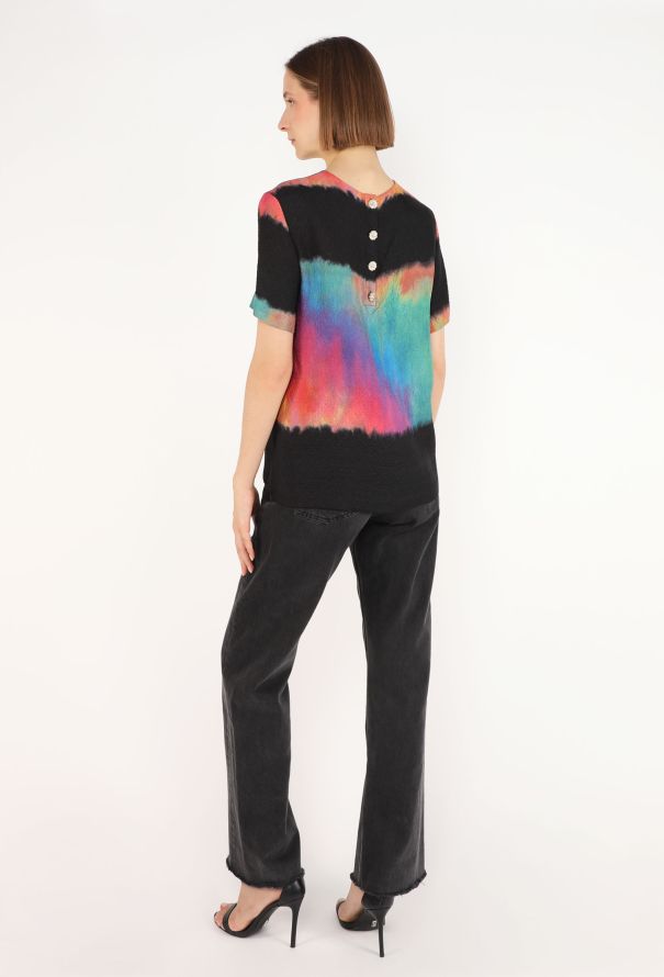 Chanel Tie-Dye Silk Blouse, Pre-Fall 2020 - 3