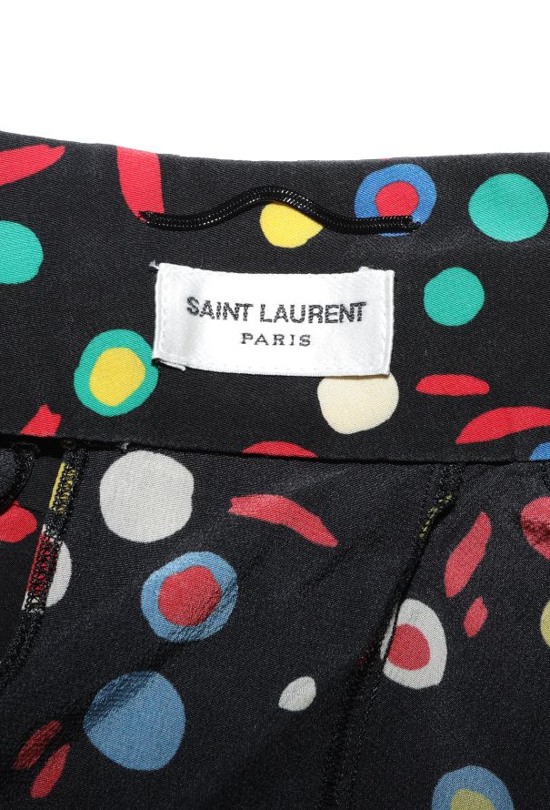 Saint Laurent 2016 Abstract Crêpe Blouse - 4