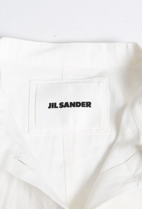 Jil Sander 2020 Linen Shirt Dress - 5