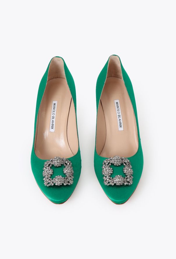 Manolo Blahnik 2020 Hangisi Satin Pumps - 2