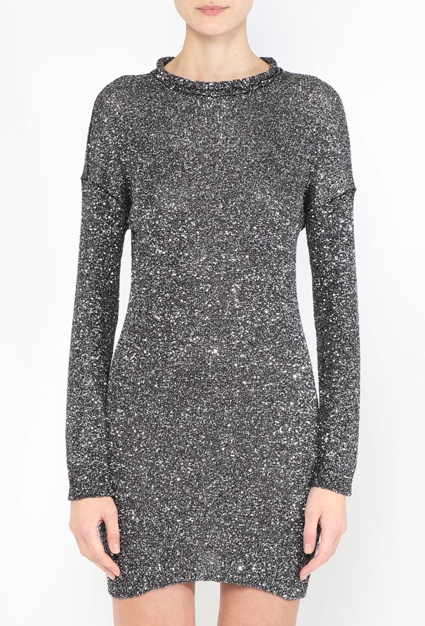Saint Laurent 2018 Iridescent Sequin Dress - 3