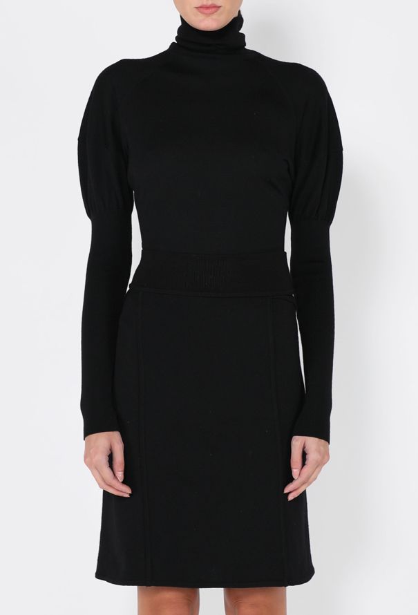 Alaïa Puff-Sleeve Bodysuit Ensemble, F/W 1989 - 4