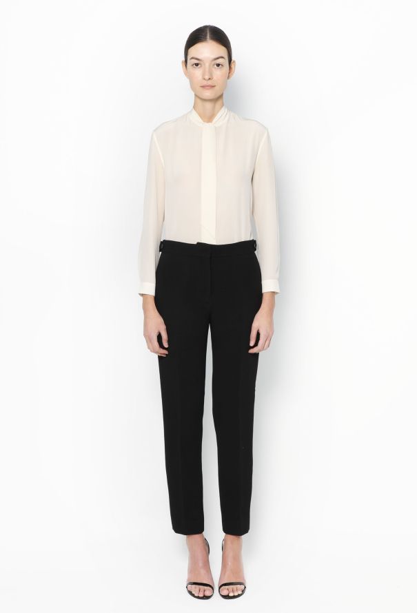 Céline Metallic Side-Stripe Trousers - 2
