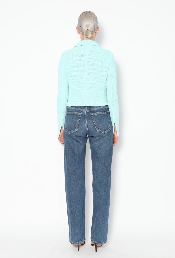 Bottega Veneta S/S 2021 Cropped Knit Jacket - 5