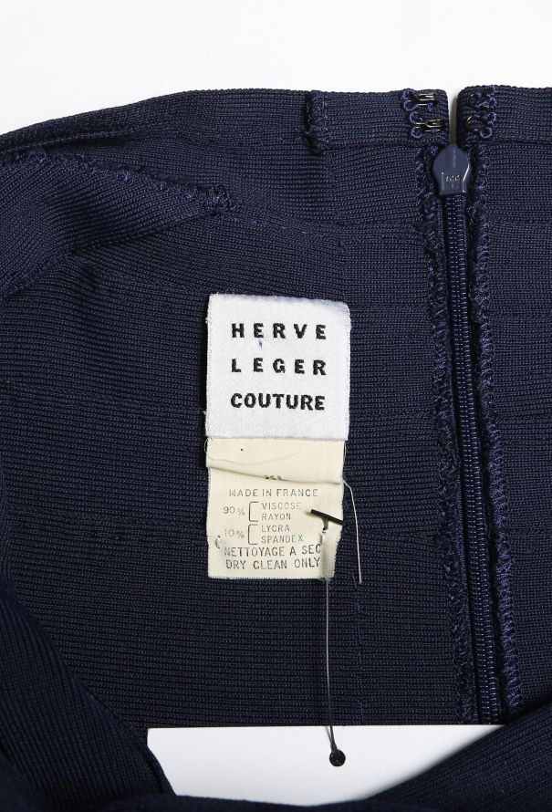 Hervé Léger '90s Bandage Halter Dress - 4