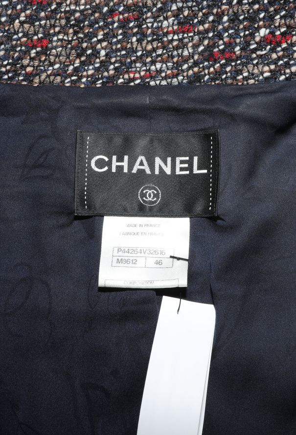 Chanel 2012 Boat Neck Tweed Jacket - 6