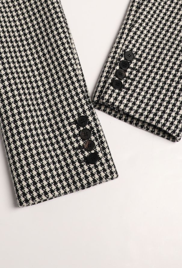 Givenchy 2018 Tailored Houndstooth Blazer - 7