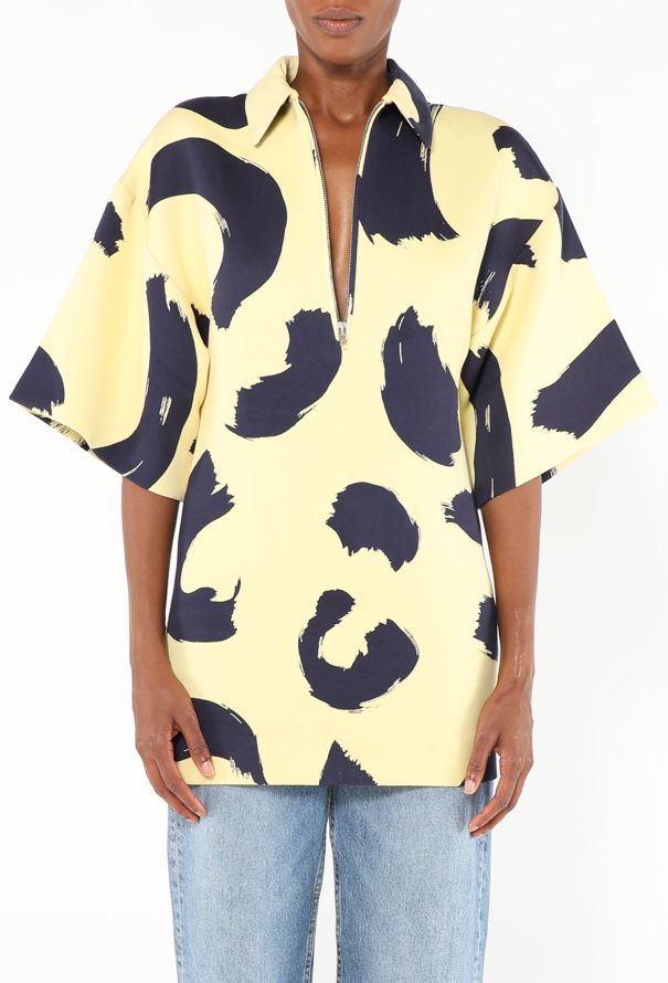 Céline S/S 2014 Brushstroke Tunic - 1