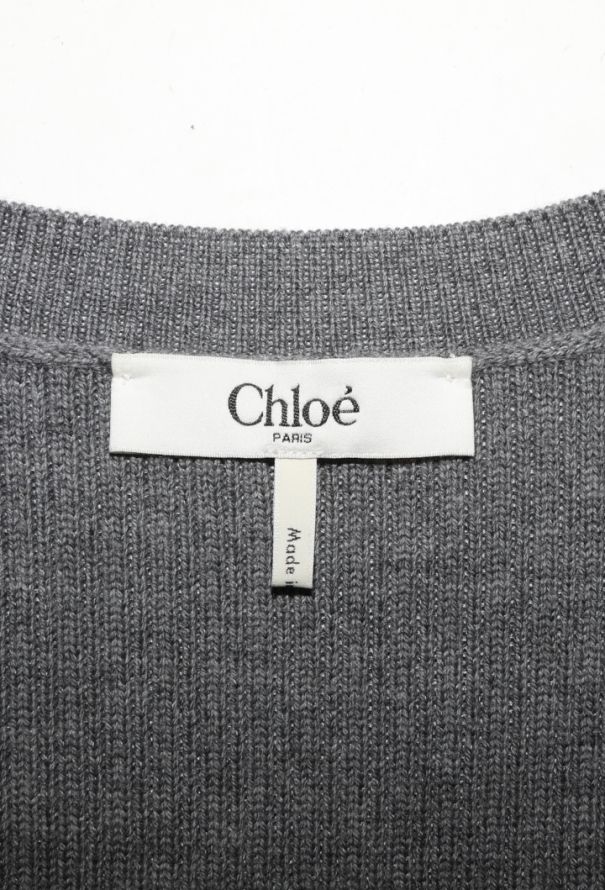 Chloé Ribbed Knit Mini Dress, F/W 2024 - 6