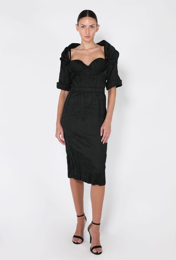 Prada Draped Bustier Dress, S/S 2009 - 3