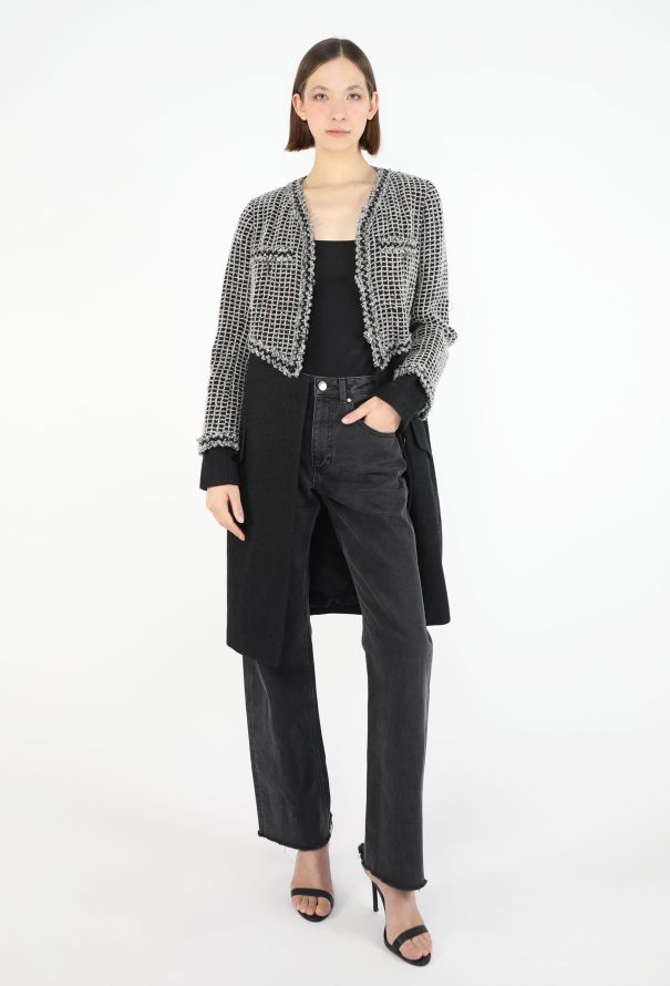 Chanel F/W 2011 Gripoix Tweed Coat - 3