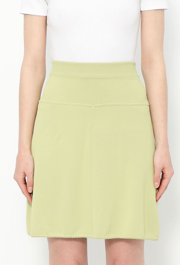 Alaïa '90s Scalloped Trim Skirt - 2