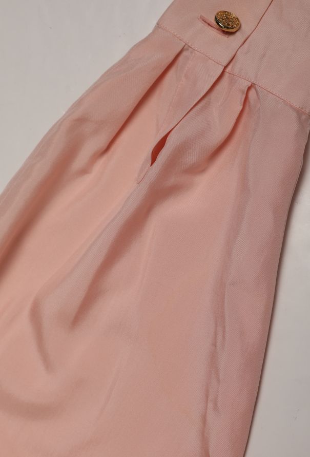 Chanel Late '80s Double-Breasted Silk Blouse - 12