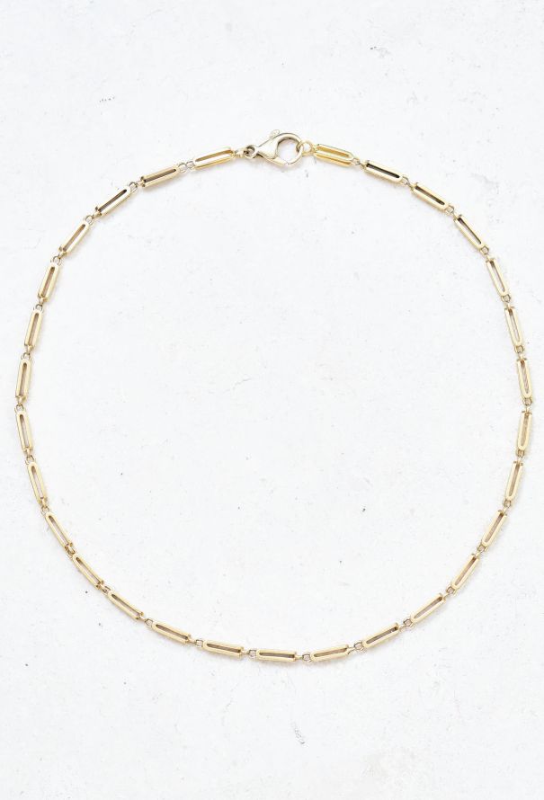 Vintage Fine Jewelry Antique 18k Yellow Gold Chain Necklace - 1