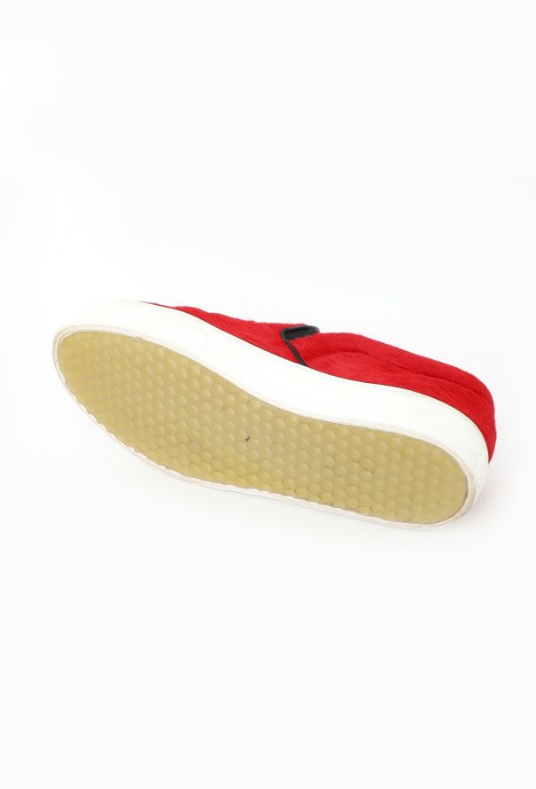 Céline 2014 Pony Hair Slip-On Sneakers - 6