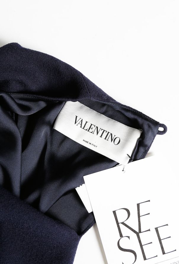 Valentino Crêpe Bow Dress - 4