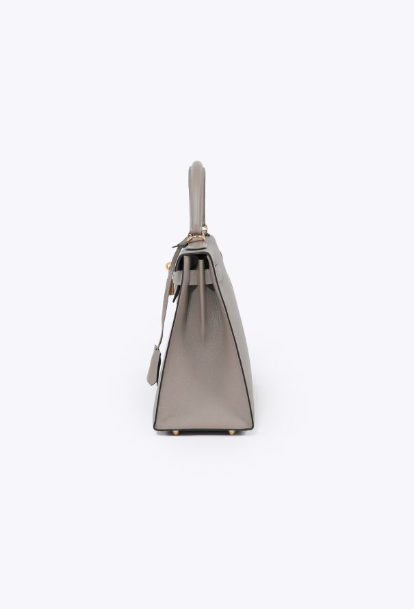Hermès Gris Asphalte Epsom Kelly Sellier 28 - 8