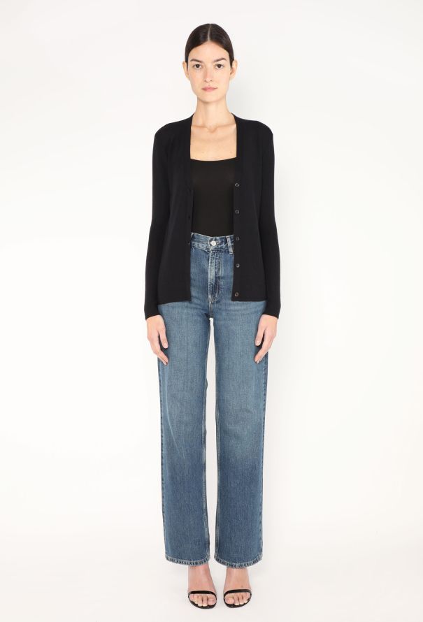 Prada 2020 Cashmere Thin Knit Cardigan - 2