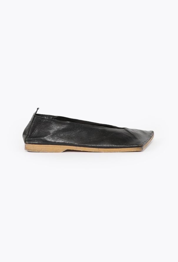 Comme des Garçons ULTRA RARE S/S 1984 Leather Flats - 1