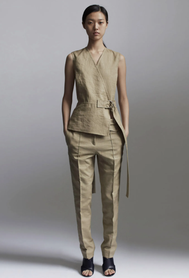Céline Resort 2014 Tapered Linen Trousers - 2