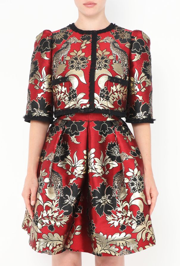Dolce & Gabbana 2019 Brocade Dress Ensemble - 3